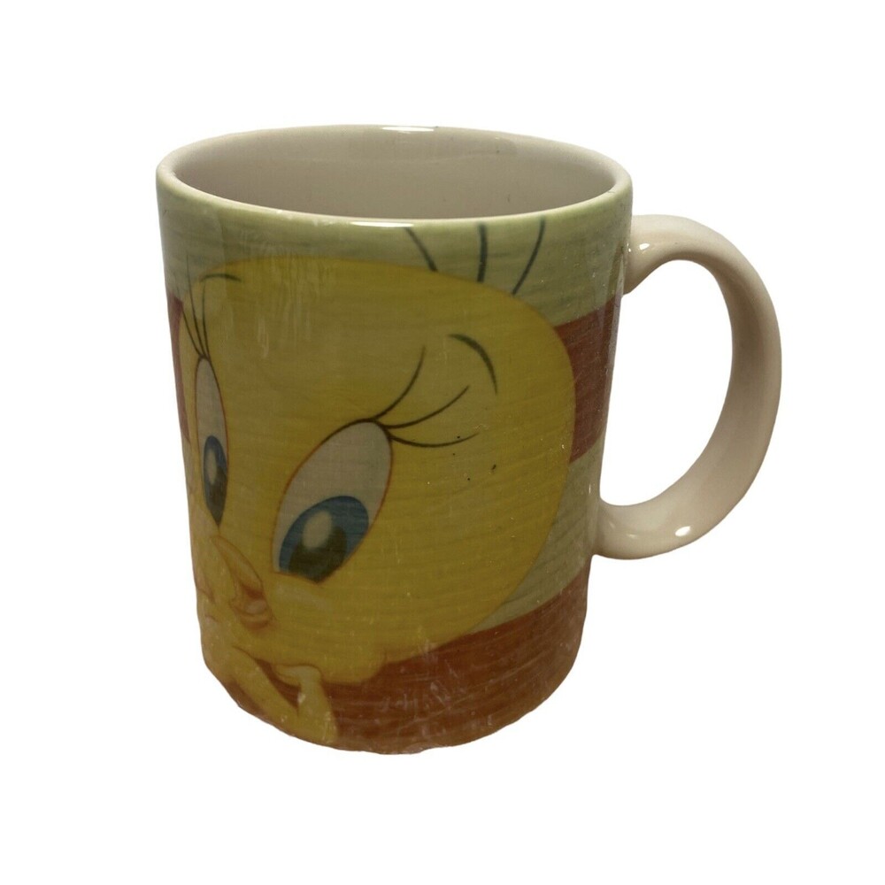 Xpress Looney Tunes TWEETY bird flag Ceramic Coffee Mug 12 oz